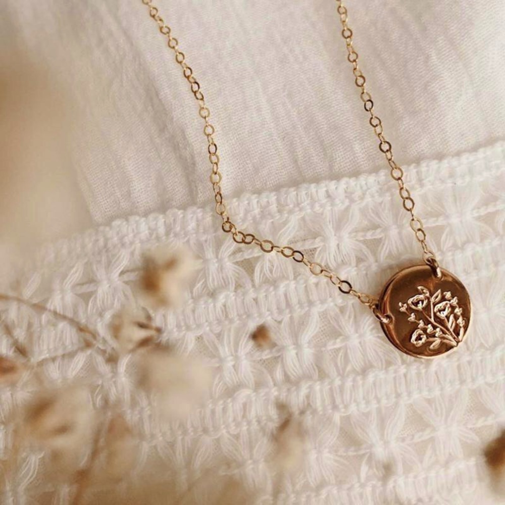 “You Grow, Girl” Bohemian Floral Gift Necklace